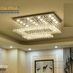 Đèn mâm pha lê hiện đại HT909